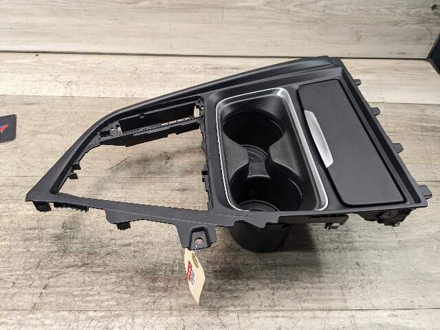 12-18 OEM BMW F30 F32 F33 Center Console Cup Holder Trim Cover Bezel