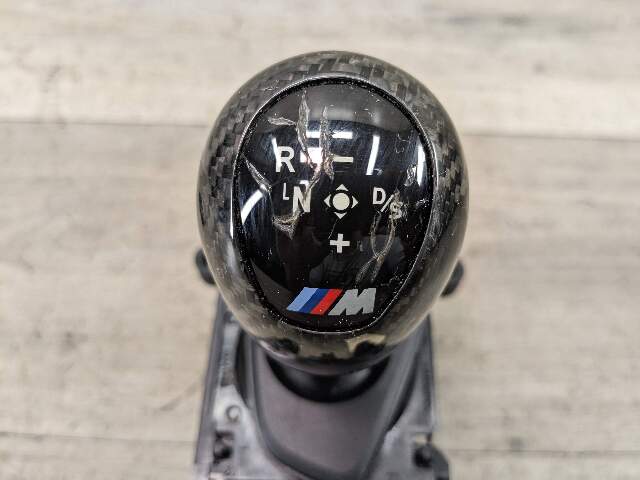 OEM BMW F80 F82 M3 M4 DCT Transmission Shifter Gear Selector Switch Carbon*