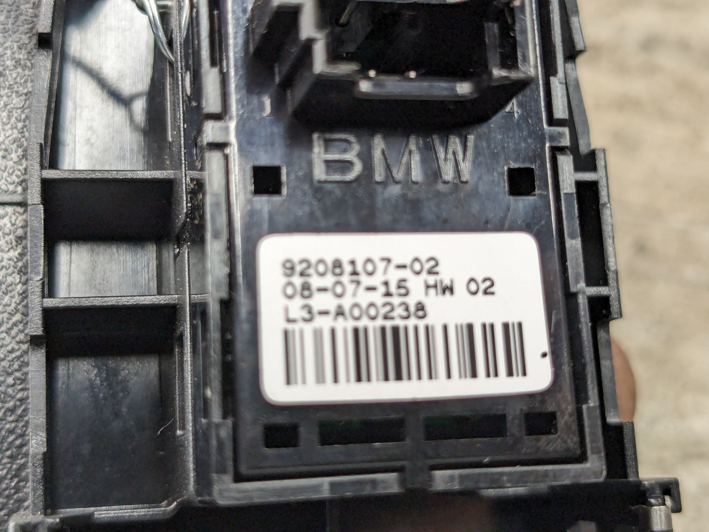 OEM BMW F80 F82 F83 F87 M2 M3 M4 Right Passenger Window Switch Control Button