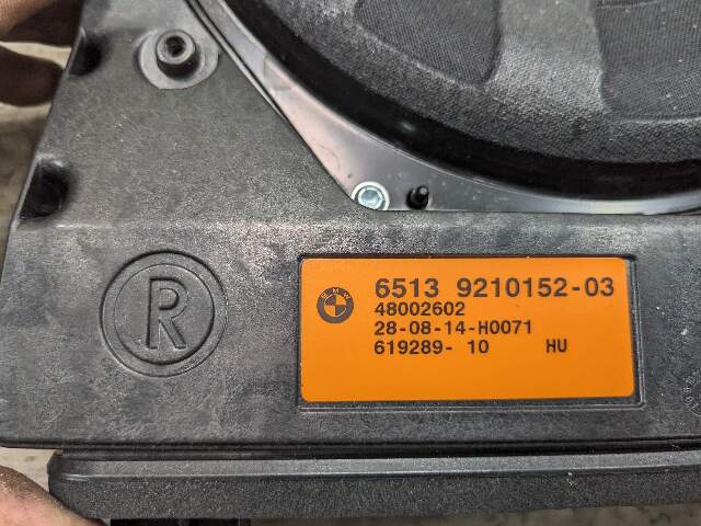 OEM BMW F30 F32 F33 F36 F80 F82 M3 M4 Sub Subwoofers Audio Speaker HARMAN KARDON