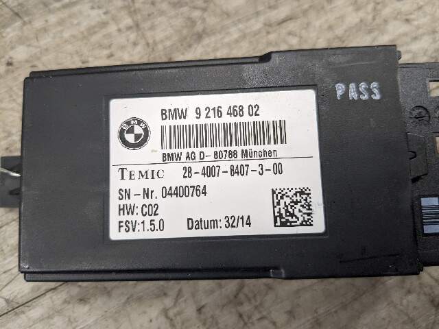 OEM BMW F01 F10 F25 F22 F30 F31 F80 HEATED Left Right Seat Control Module Unit