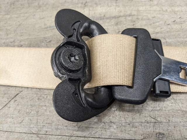 12-18 OEM BMW F30 F31 F34 Front Right Passenger Side Seatbelt Retractor Beige