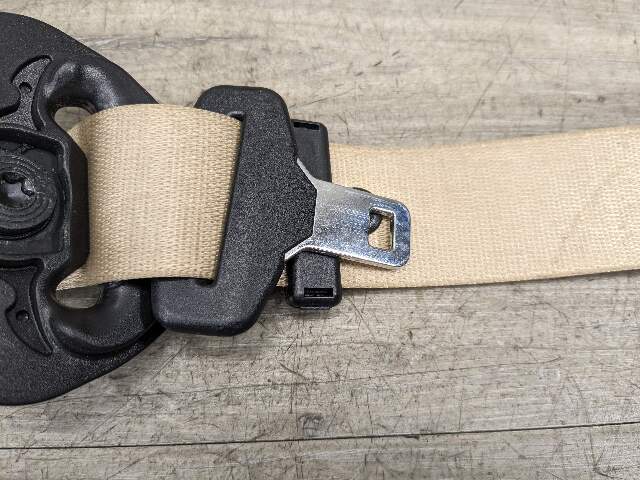12-18 OEM BMW F30 F31 F34 Front Right Passenger Side Seatbelt Retractor Beige
