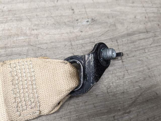 12-18 OEM BMW F30 F31 F34 Front Right Passenger Side Seatbelt Retractor Beige