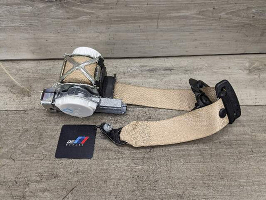 12-18 OEM BMW F30 F31 F34 Front Right Passenger Side Seatbelt Retractor Beige