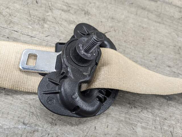 12-18 OEM BMW F30 F31 F34 Front Right Passenger Side Seatbelt Retractor Beige