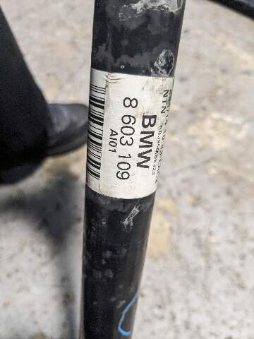 12-20 OEM BMW F22 F30 F32 F33 Rear Left Side Axle Output Drive Half Shaft AWD