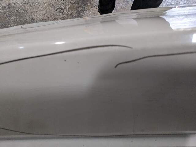 08-13 OEM BMW E88 E82 135i M-Sport Rear Bumper Cover Complete W/O PDC White*