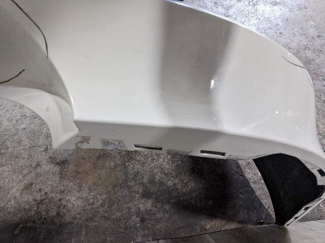 08-13 OEM BMW E88 E82 135i M-Sport Rear Bumper Cover Complete W/O PDC White*