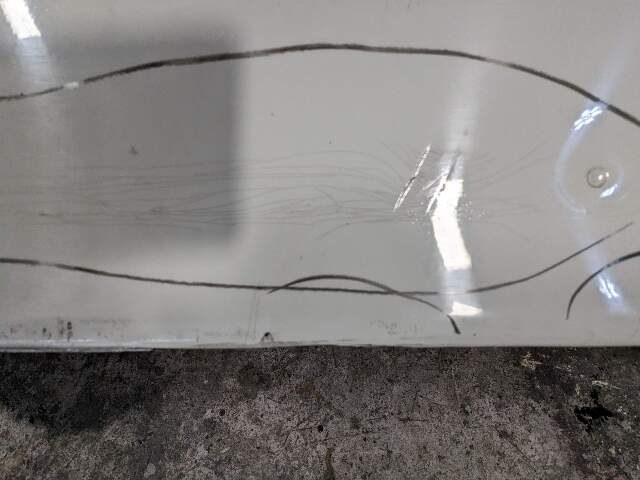 08-13 OEM BMW E88 E82 135i M-Sport Rear Bumper Cover Complete W/O PDC White*