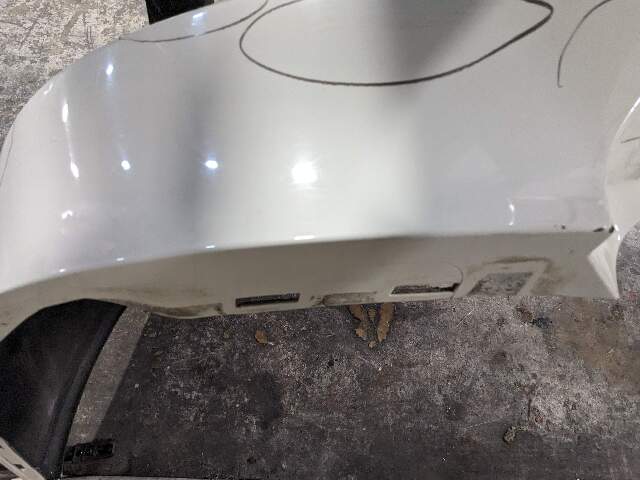 08-13 OEM BMW E88 E82 135i M-Sport Rear Bumper Cover Complete W/O PDC White*