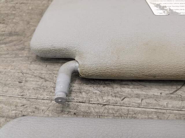 08-13 OEM BMW E70 X5 Interior Sun Visor Leather GRAY/VINYL SET*