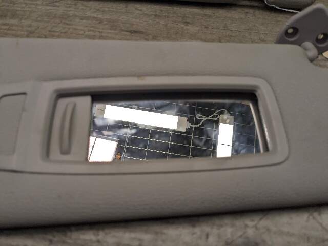 08-13 OEM BMW E70 X5 Interior Sun Visor Leather GRAY/VINYL SET*