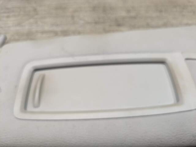 08-13 OEM BMW E70 X5 Interior Sun Visor Leather GRAY/VINYL SET*