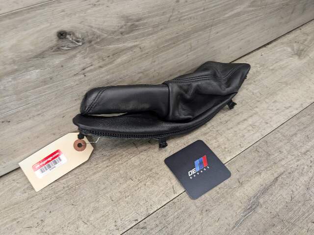 OEM BMW F30 F32 F80 F82 328 435 M4 Boot Hand Brake Handle Cover Leather BLACK