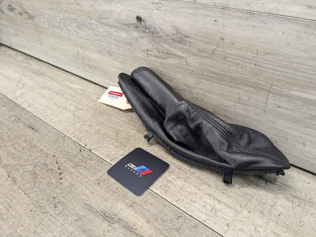 OEM BMW F30 F32 F80 F82 328 435 M4 Boot Hand Brake Handle Cover Leather BLACK