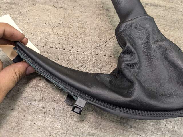 OEM BMW F30 F32 F80 F82 328 435 M4 Boot Hand Brake Handle Cover Leather BLACK