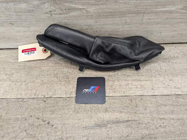 OEM BMW F30 F32 F80 F82 328 435 M4 Boot Hand Brake Handle Cover Leather BLACK