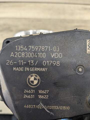 OEM BMW E90 E92 F12 F30 F80 M Engine N55 S55 Throttle Body Valve Module Actuator