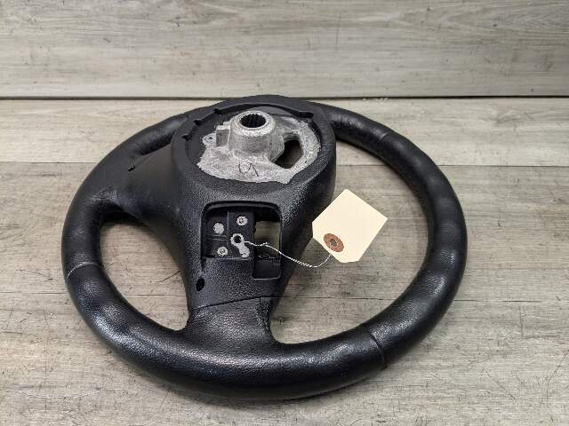 OEM BMW E82 E88 E90 E92 E93 Steering Wheel Black Leather BARE*