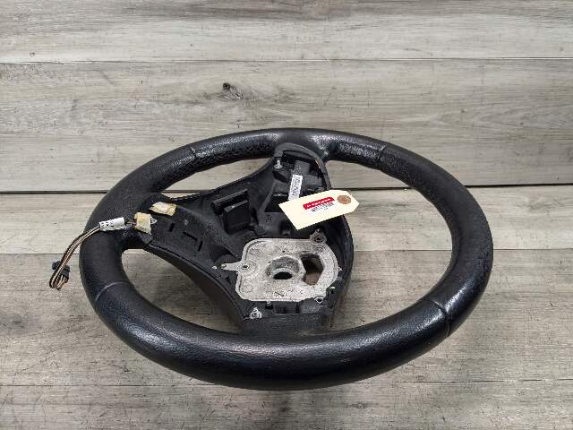 OEM BMW E82 E88 E90 E92 E93 Steering Wheel Black Leather BARE*