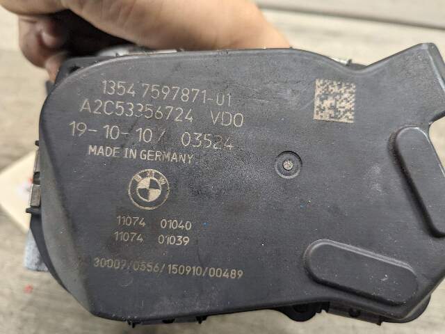 OEM BMW E90 E92 F30 F83 M Engine N55 S55 Throttle Body Valve Module Actuator