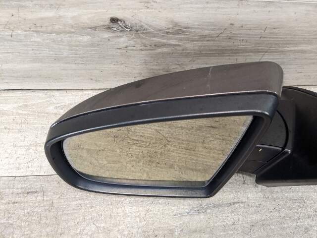 10-13 OEM BMW E70 X5M Left Side Power Folding Mirror Assembly Camera Brown*