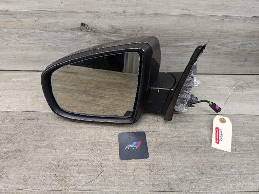 10-13 OEM BMW E70 X5M Left Side Power Folding Mirror Assembly Camera Brown*