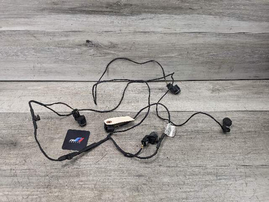 OEM BMW E70 X5 LCI Rear Parking Distance Sonic Sensors PDC Wire Harness Brown*
