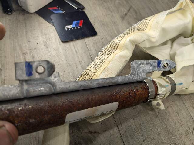07-13 OEM BMW E70 X5 Left Driver Side Roof Curtain Head ITS Air Bag