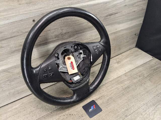 OEM BMW E70 E71 Heated Steering Wheel Black Leather w/Button Switches*