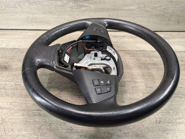 OEM BMW E70 E71 Heated Steering Wheel Black Leather w/Button Switches*