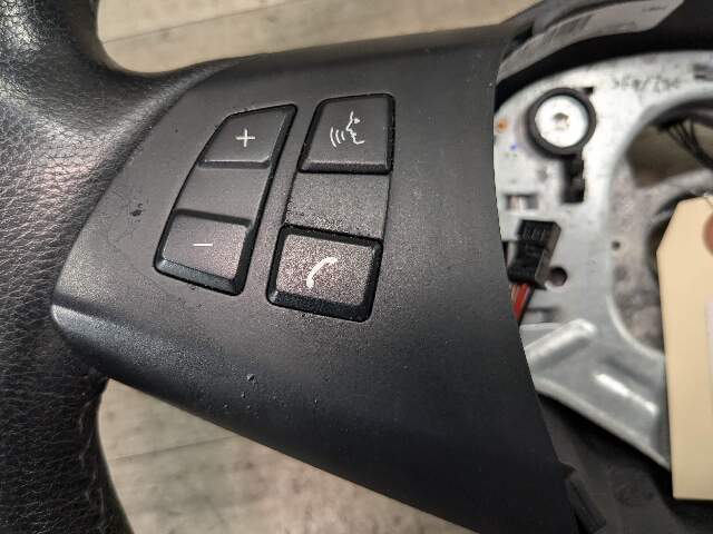 OEM BMW E70 E71 Heated Steering Wheel Black Leather w/Button Switches*
