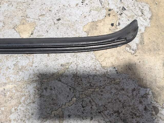 OEM BMW E70 X5 Front Left Driver Side Windshield Drip Rail Cover Trim Brown