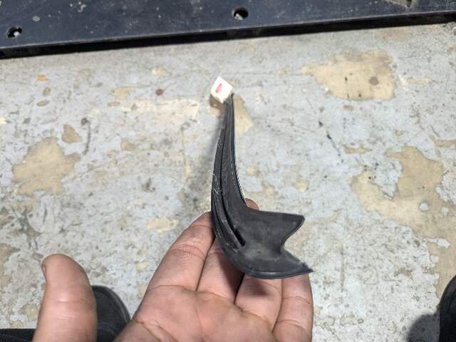 OEM BMW E70 X5 Front Left Driver Side Windshield Drip Rail Cover Trim Brown