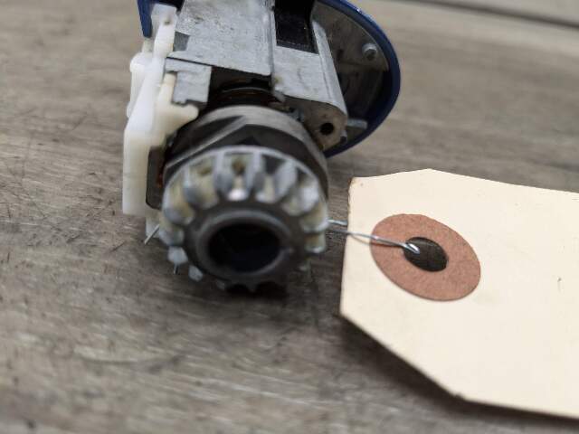 OEM BMW M4 F36 F83 F82 Left Driver Door Lock Key Cylinder Mechanism Blue