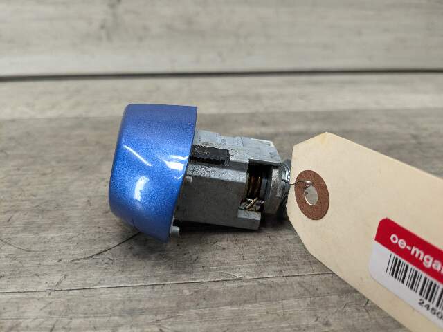 OEM BMW M4 F36 F83 F82 Left Driver Door Lock Key Cylinder Mechanism Blue