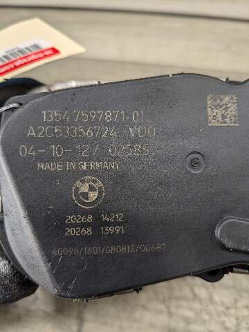 OEM BMW E90 E92 F30 F83 M Engine N55 S55 Throttle Body Valve Module Actuator