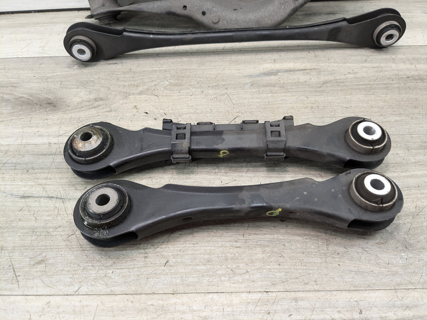 OEM BMW F22 F30 F36 Rear Right Lower Upper Suspension Control Arm Wishbone SET