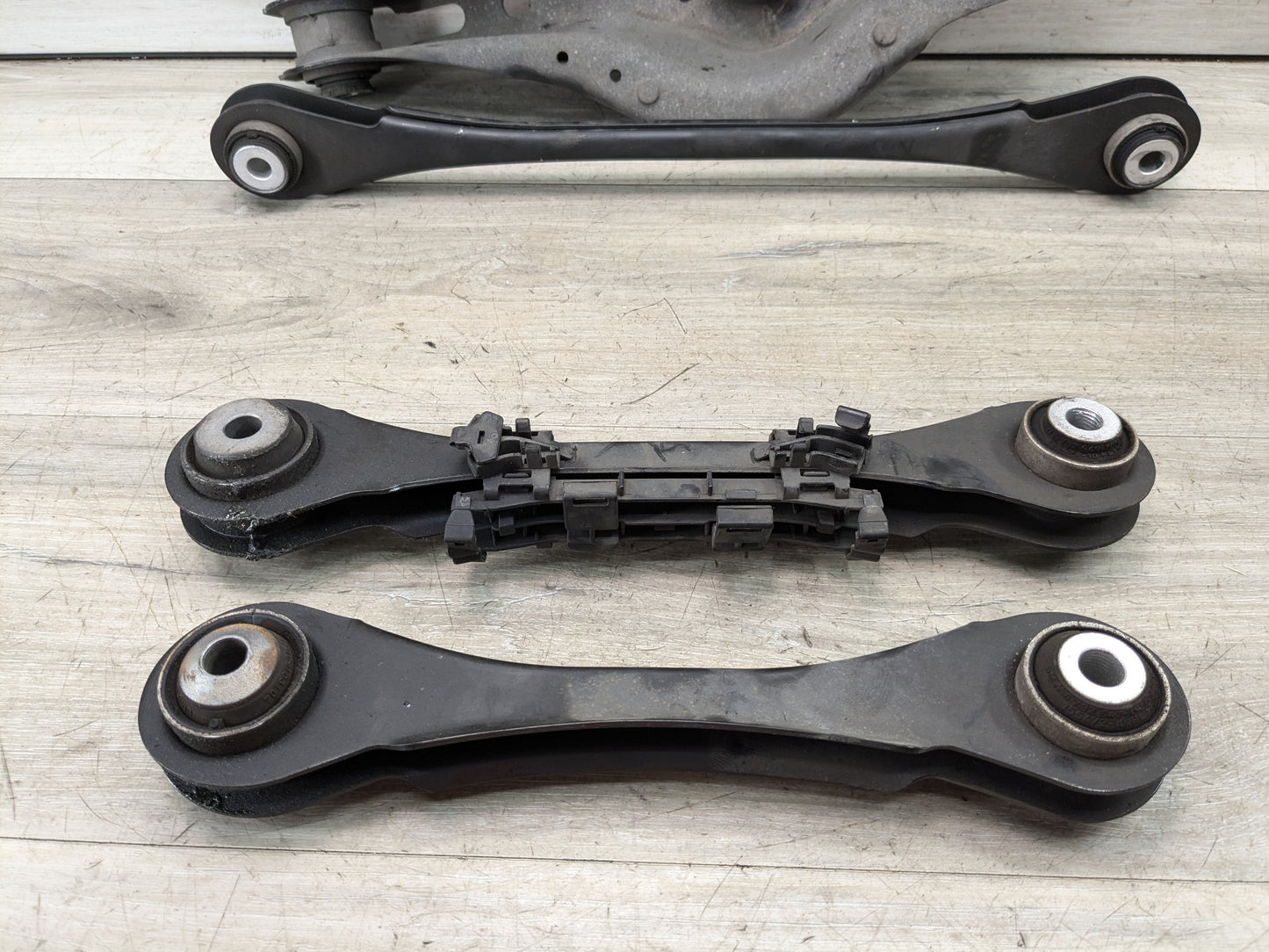 OEM BMW F22 F30 F36 Rear Right Lower Upper Suspension Control Arm Wishbone SET