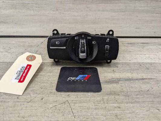 10-18 OEM BMW F13 F10 F06 F25 Headlight Switch Control Panel Light Module BLACK