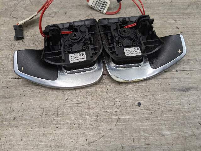 11-13 OEM BMW E90 E92 E88 E82 135 335 LCI Steering Wheel Paddle Shifter SET*