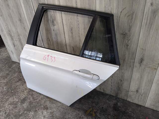 12-16 OEM BMW F31 Sedan Rear Left Driver Side Door Shell Panel w/ Glass White*