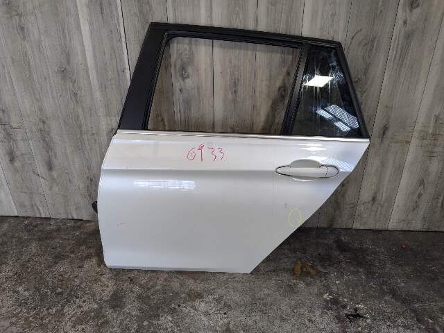 12-16 OEM BMW F31 Sedan Rear Left Driver Side Door Shell Panel w/ Glass White*