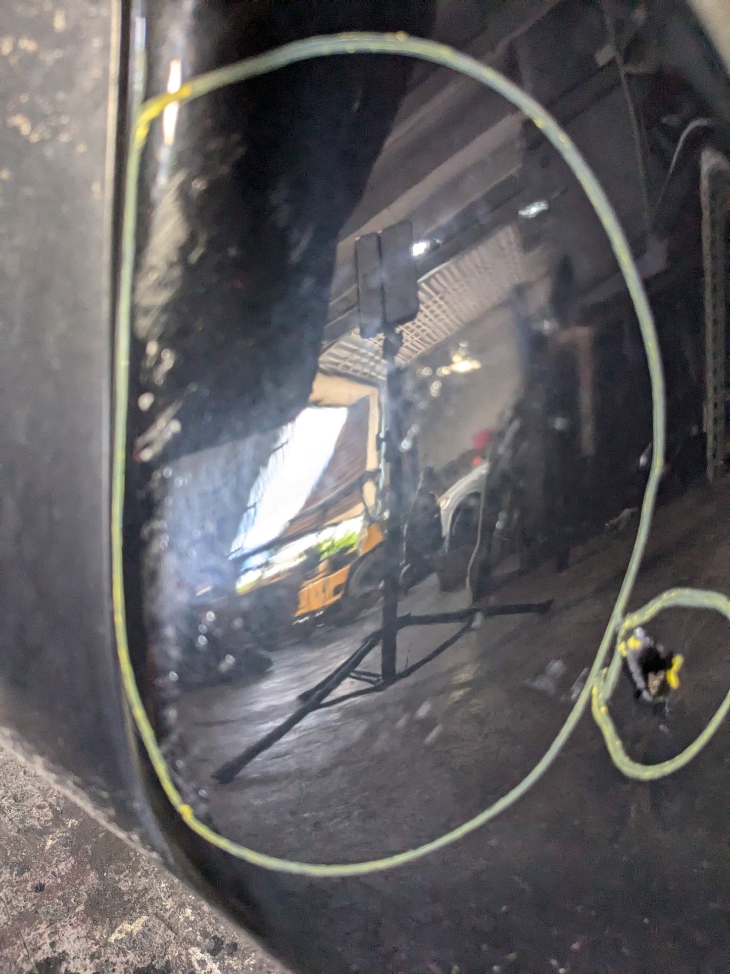 08-13 OEM BMW E88 E82 135i M-Sport Rear Bumper Cover Complete W/O PDC Black*