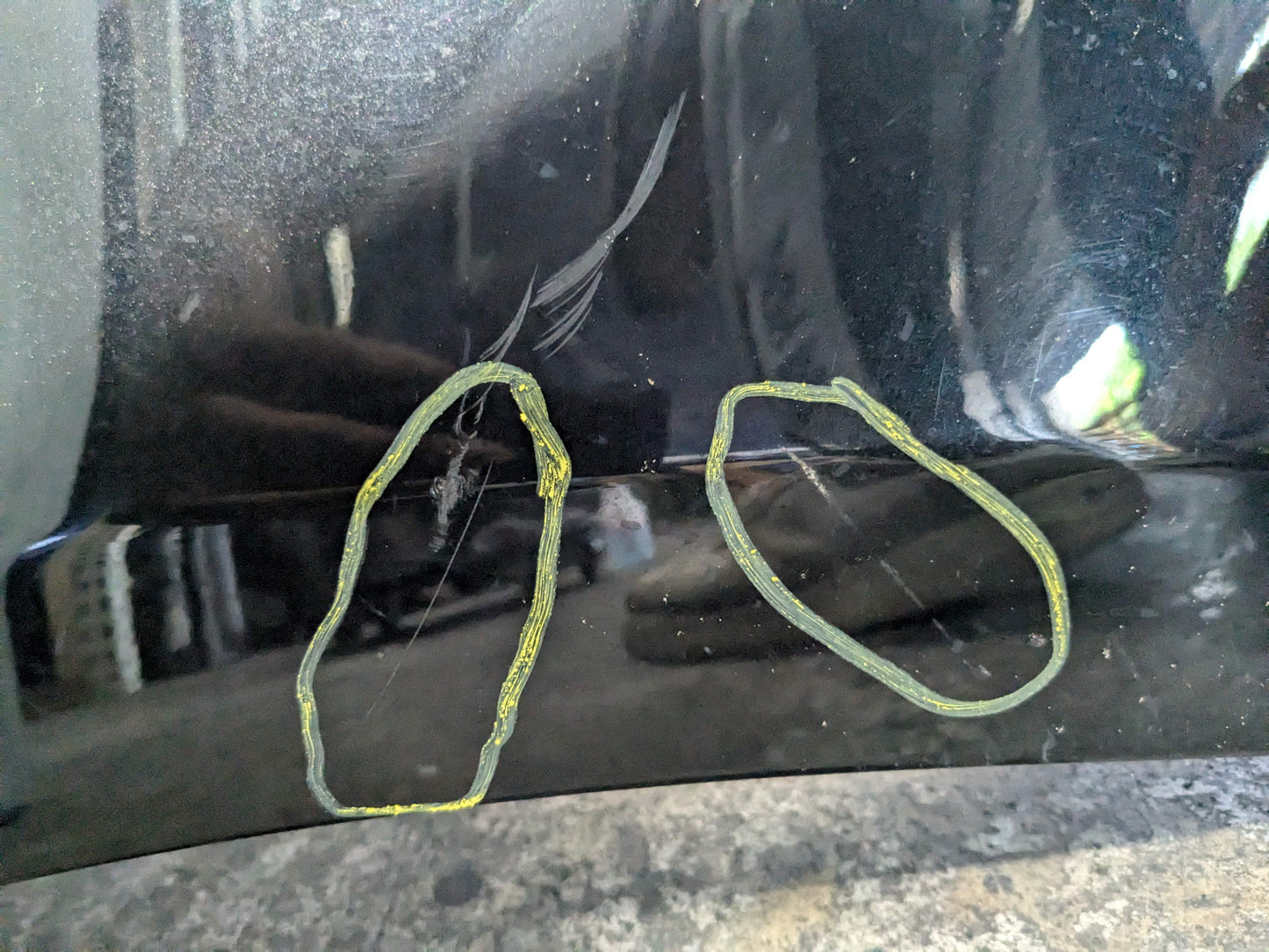 08-13 OEM BMW E88 E82 135i M-Sport Rear Bumper Cover Complete W/O PDC Black*