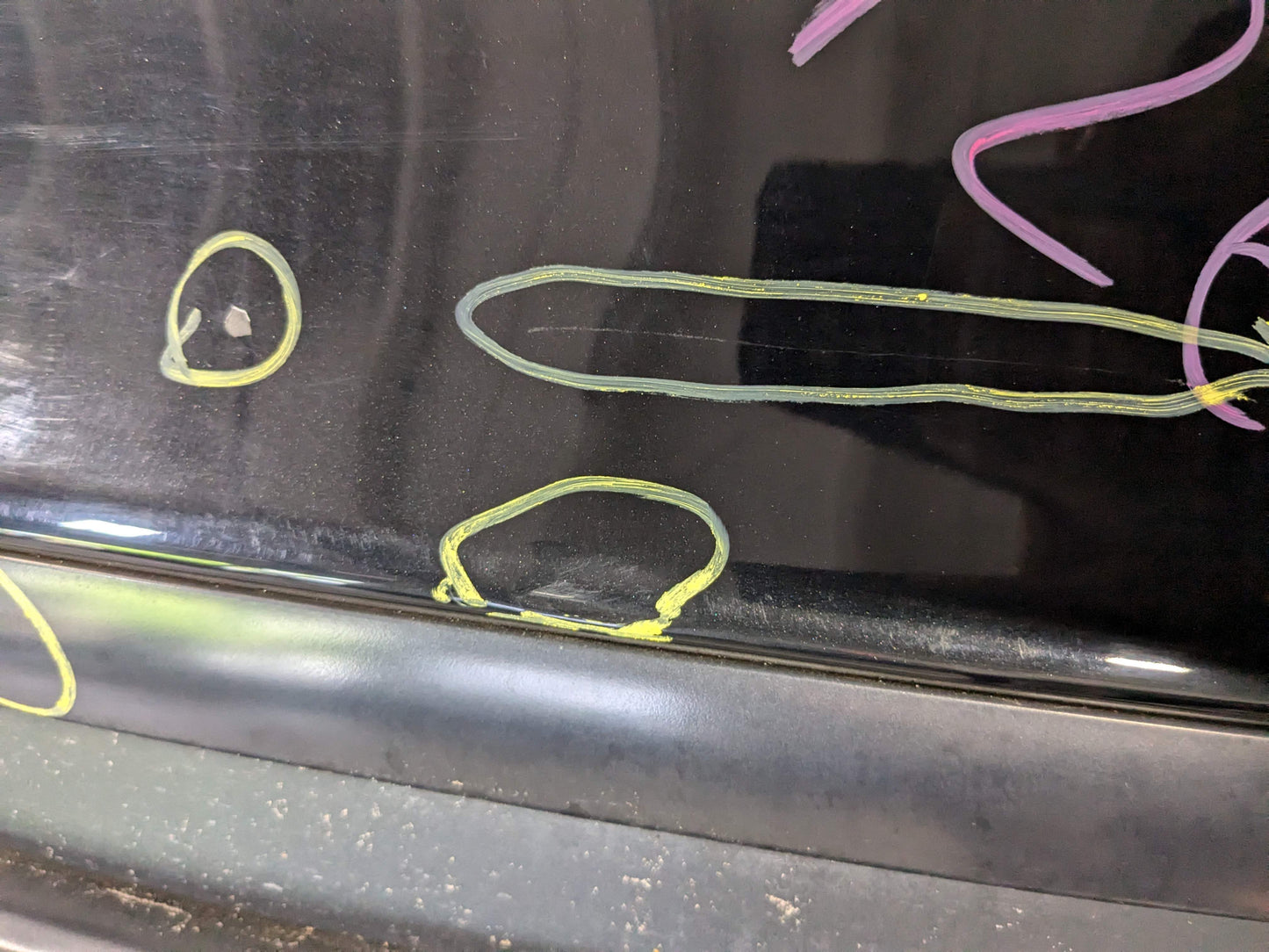 08-13 OEM BMW E88 E82 135i M-Sport Rear Bumper Cover Complete W/O PDC Black*