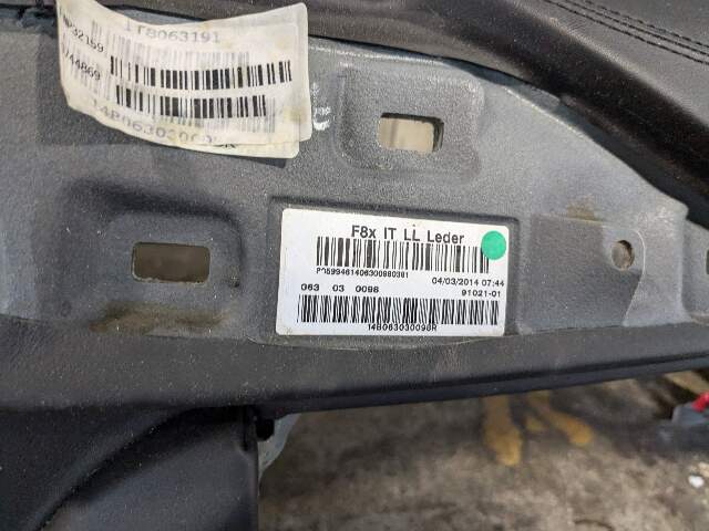 15-20 OEM BMW F80 F82 F83 M3 M4 Dashboard Dash Panel Leather HUD BLACK