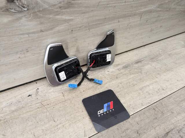 OEM BMW F22 F25 F30 F32 F33 F25 F36 AT Paddle Shifters Plus Minus Pair SET