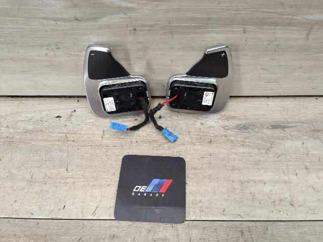 OEM BMW F22 F25 F30 F32 F33 F25 F36 AT Paddle Shifters Plus Minus Pair SET